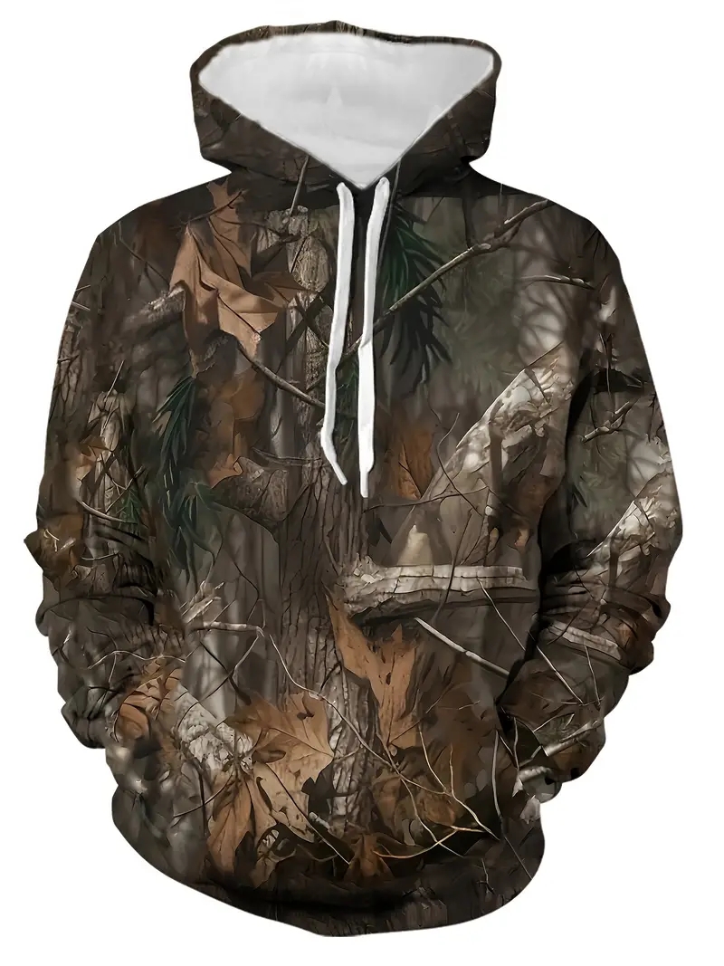Outdoor Hunting Hoodie - Bluza z kapturem z nadrukiem 3D