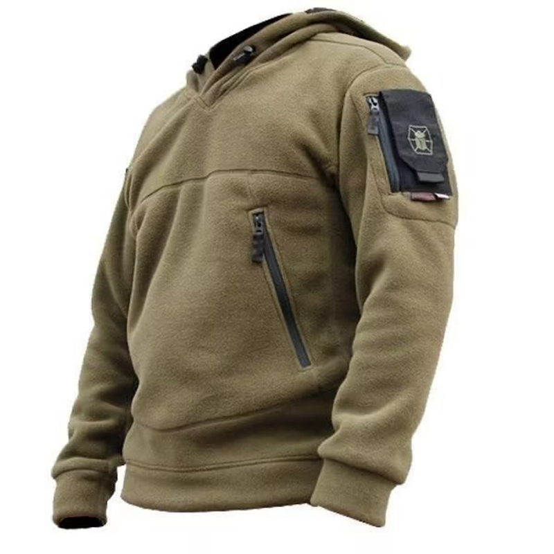 Outdoor Hunting Hoodie - Mężczyźni Zimowy termiczny polar Outdoor Hunting