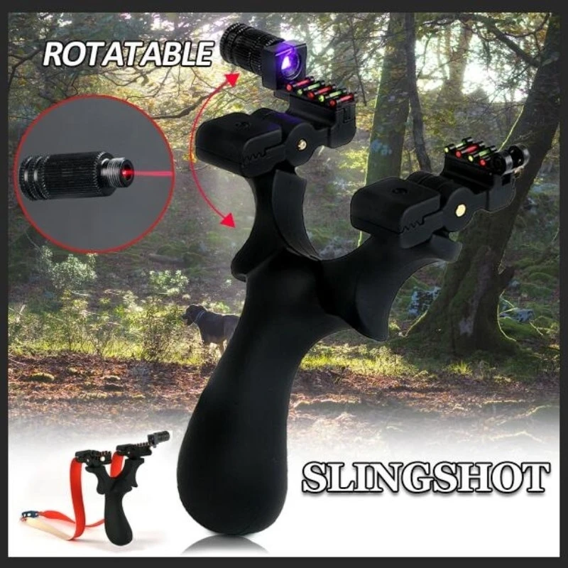 Outdoor Hunting Products - Wielofunkcyjna Proca z Włóknem Optycznym i