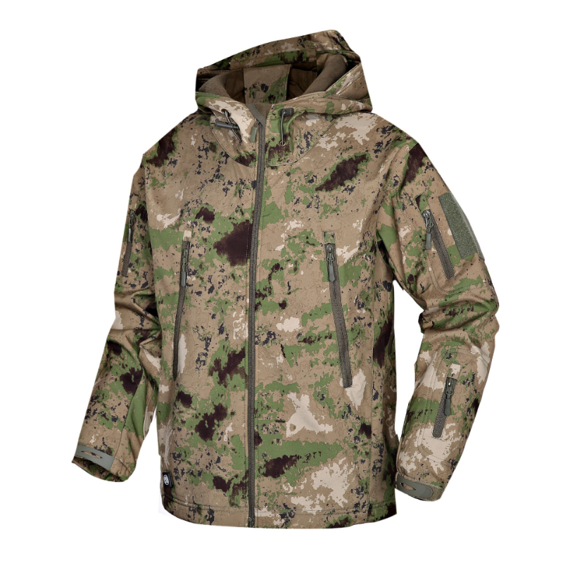 Outdoor Hunting Hoodie - Męska kurtka outdoorowa TAD Shark Skin