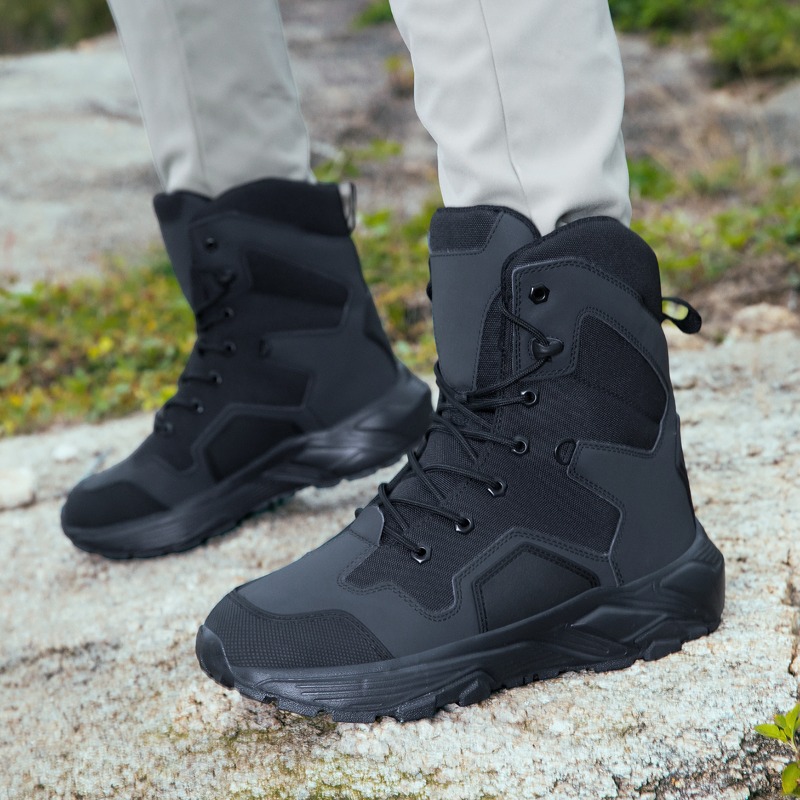 Wildman Hunting & Outdoor Robertson Photos - Męskie buty taktyczne sznurowane, buty do