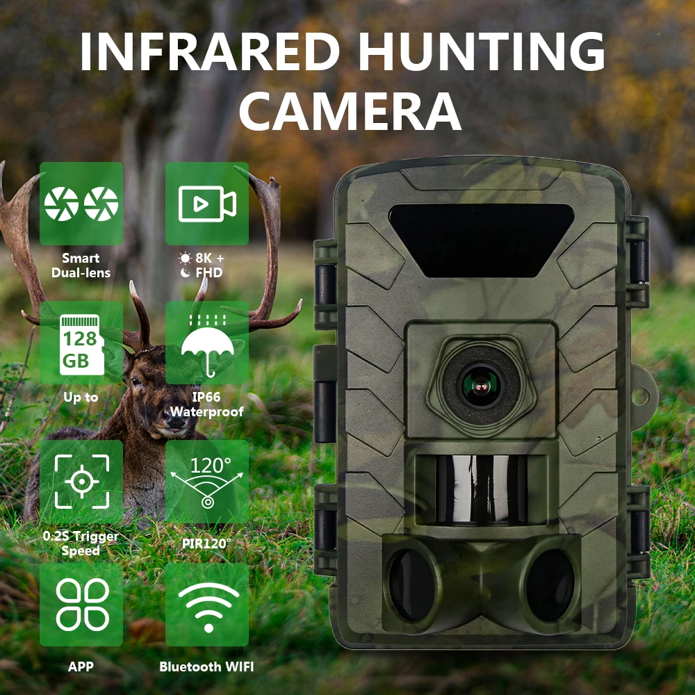 Do monitorowania dzikiej przyr – Hunting Outdoor Camera recenzja i cena