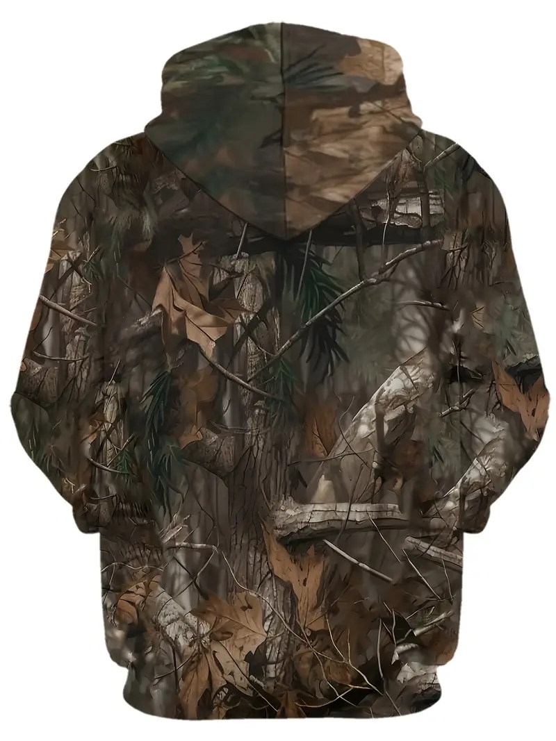 Bluza z kapturem z nadrukiem 3 – Outdoor Hunting Hoodie recenzja i cena