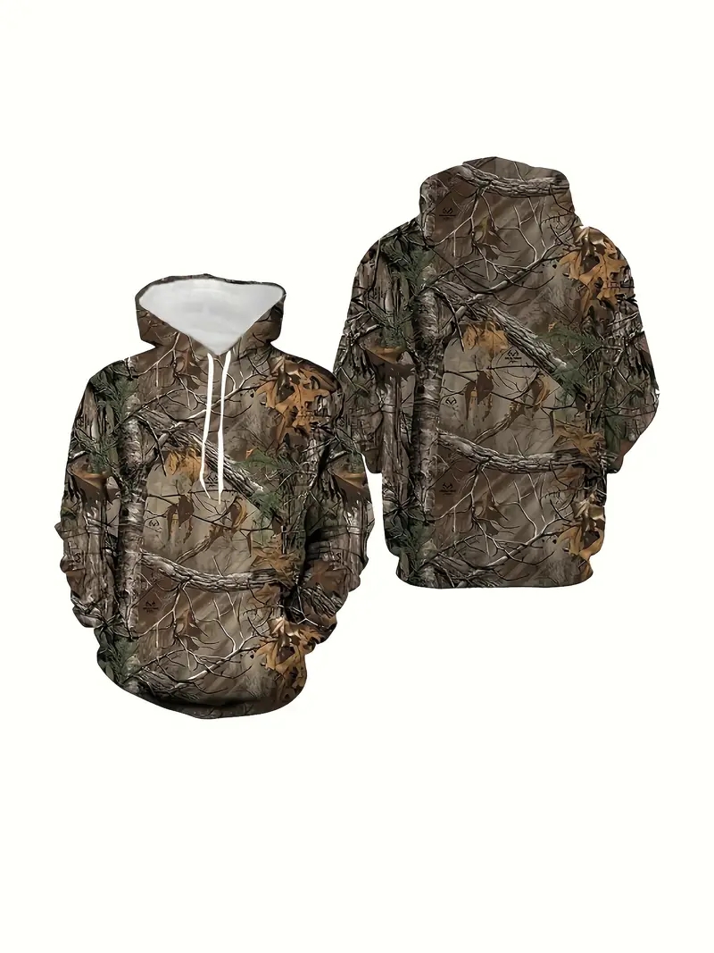 Bluza z kapturem z nadrukiem 3 – Outdoor Hunting Hoodie recenzja i cena