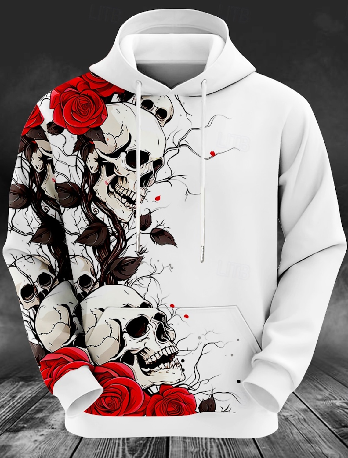 Męska bluza z kapturem z nadru – Outdoor Hunting Hoodie recenzja i cena