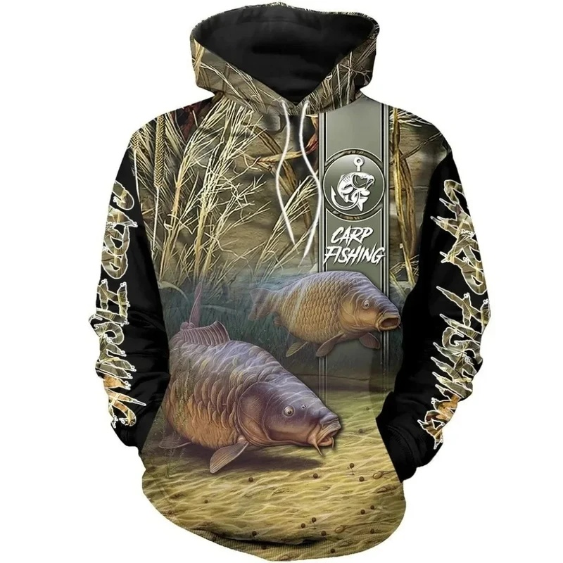 Nowa bluza z kapturem z nadruk – Outdoor Hunting Hoodie recenzja i cena