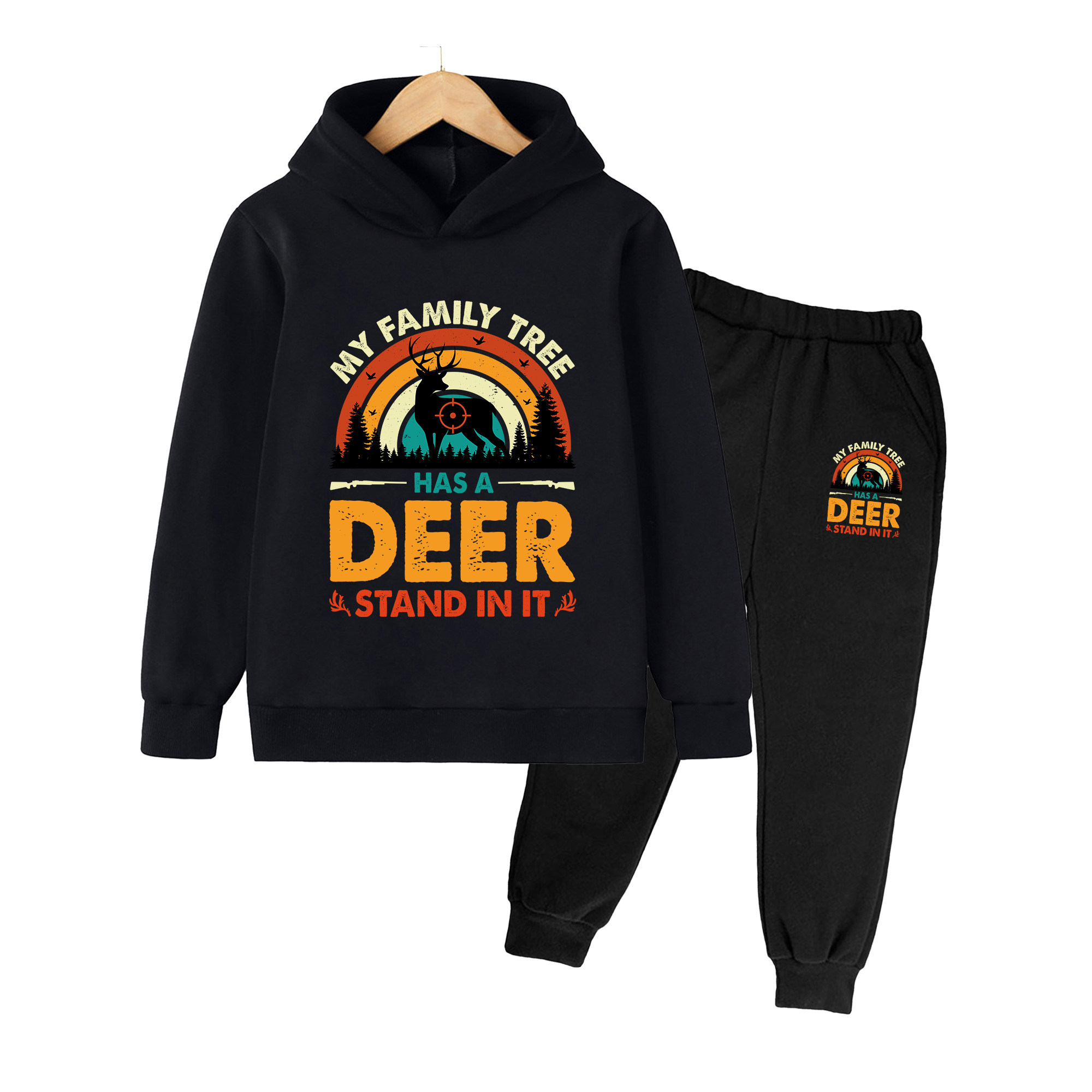 Zestaw bluzy z kapturem i spod – Outdoor Hunting Hoodie recenzja i cena