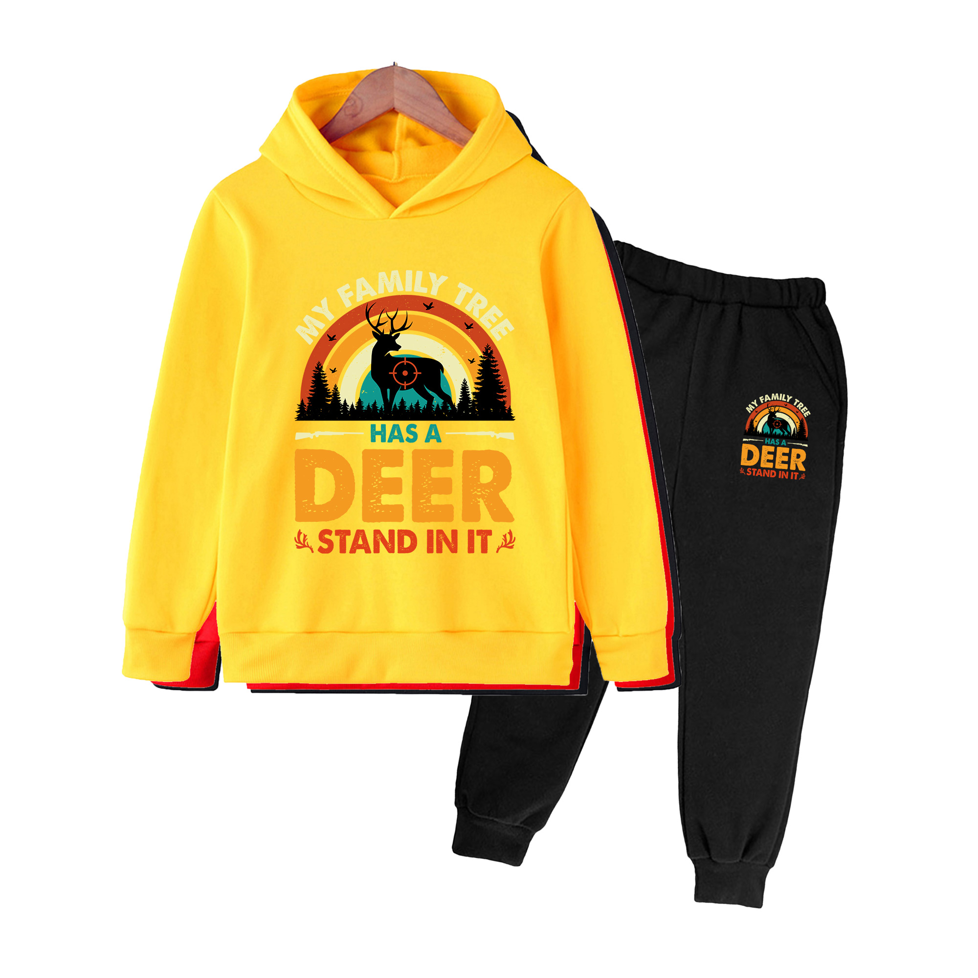 Zestaw bluzy z kapturem i spod – Outdoor Hunting Hoodie recenzja i cena