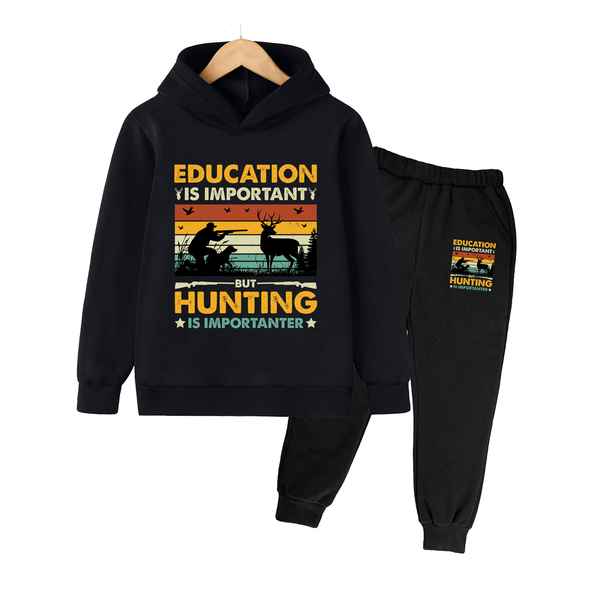 Zestaw bluzy z kapturem i spod – Outdoor Hunting Hoodie recenzja i cena