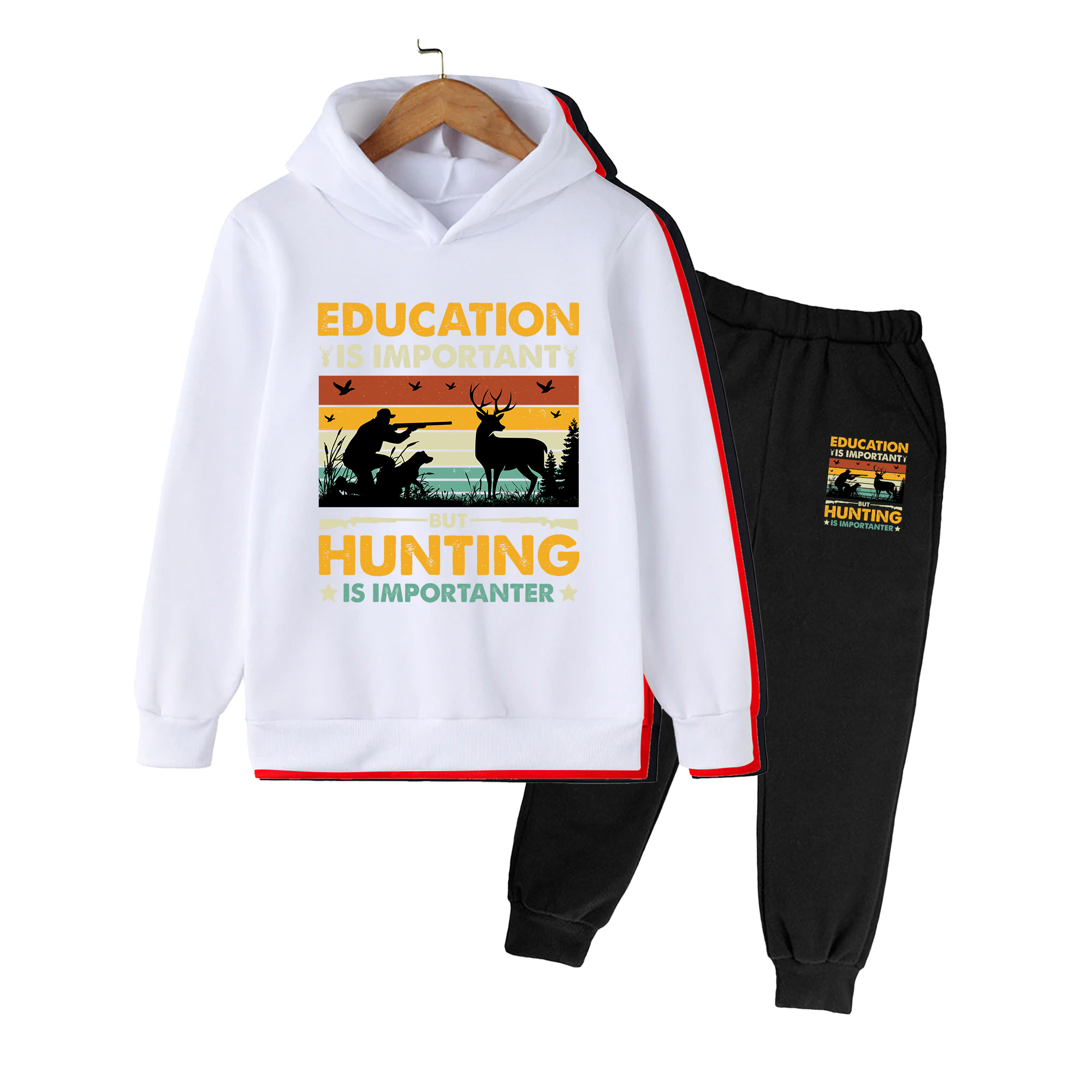 Zestaw bluzy z kapturem i spod – Outdoor Hunting Hoodie recenzja i cena