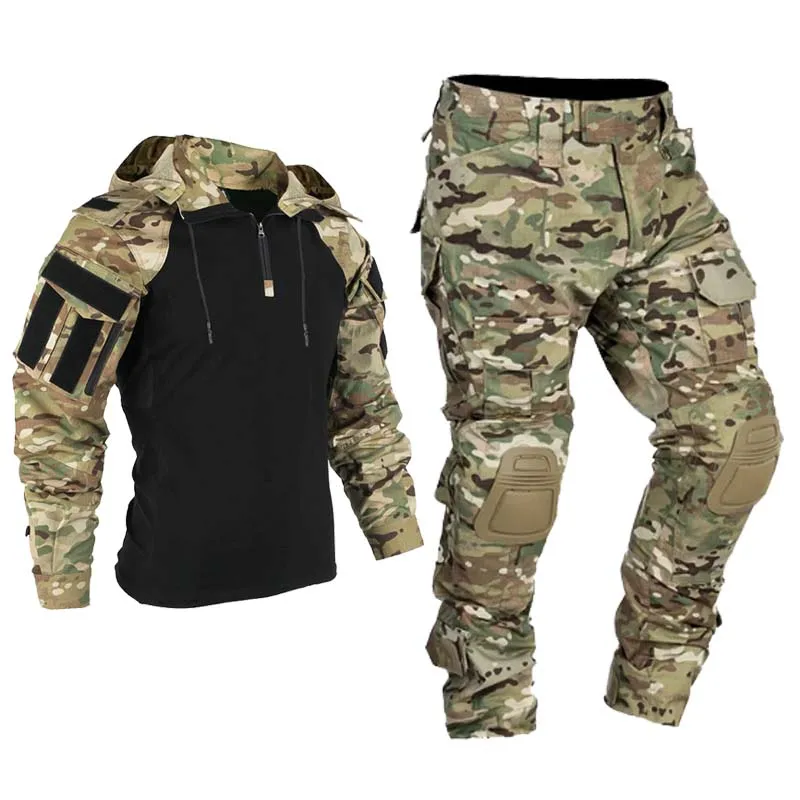 Męskie taktyczne uniformy wojs – Outdoor Hunting Hoodie recenzja i cena